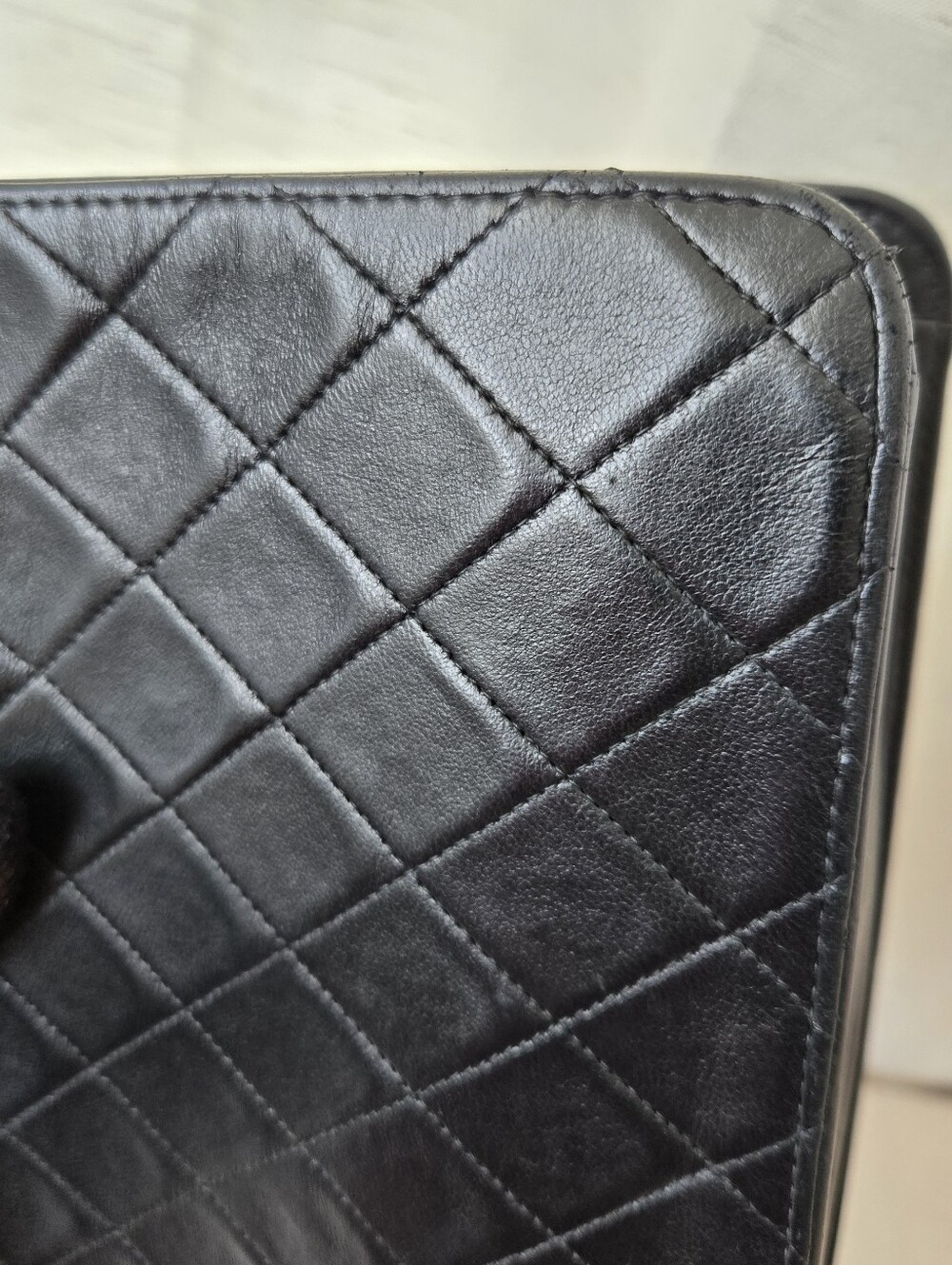 Chanel Vintage Classic Black Quilted Chain Shoulder Bag - Picture 7 of 16
